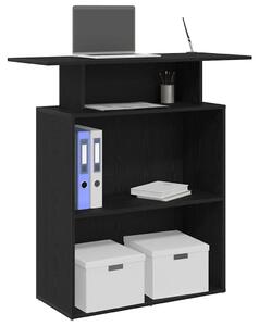 VidaXL recepciós pult fehér 100x40x104 cm szerelt fa