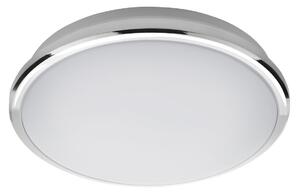 Sapho Sapho, EZÜST LED mennyezeti lámpa, 29cm átmérő, 10W, 230V, 3000K/4000K/6500K, IP44, króm, AU480