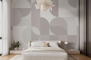 Fotótapéta Szürke és fehér geometriai minta, Modern fotótapéta, Népszerű fotótapéta, w03058v1 - Tapeko.hu