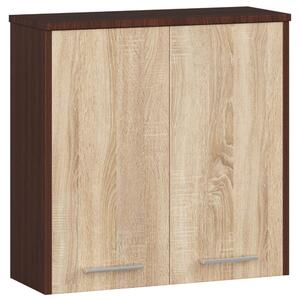 Függesztett fürdőszobaszekrény Farid Típus 5 (wenge + sonoma tölgy)