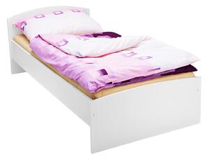 Egyszemélyes ágy 343 fehér 90x200