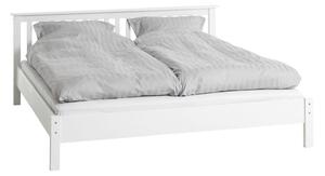 Kétszemélyes ágy TORINO 180x200 fehér lakk