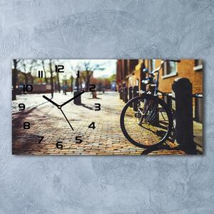 Négyszögletes üvegóra vízszintesen Kerékpár amszterdam