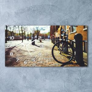 Négyszögletes üvegóra vízszintesen Kerékpár amszterdam