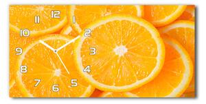 Üvegóra vízszintesen Narancs szeletek