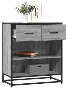 VidaXL komód Szürke Sonoma 68x35x76 cm Gépi úton előállított fa