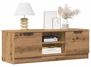 VidaXL TV szekrény Artisan tölgy 102x35x36,5 cm Műanyag fa