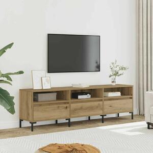 VidaXL kézműves tölgy színű szerelt fa TV-szekrény 150 x 30 x 44,5 cm