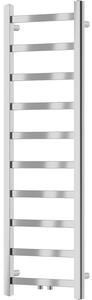 Mexen, fürdőszobai radiátor Mexen Bolt 1200 x 400 mm, 220 W, króm - W126-1200-400-00-01