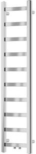 Mexen, fürdőszobai radiátor Mexen Bolt 1200 x 300 mm, 189 W, króm - W126-1200-300-00-01