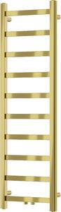 Mexen, fürdőszobai radiátor Mexen Bolt 1200 x 400 mm, 220 W, arany - W126-1200-400-00-50