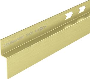 Mexen Line-B szegélyléc 130 cm, matt arany, 185503130U