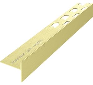 Mexen Line-B rács 120 cm jobbos, matt arany, 185501120R