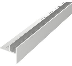 Mexen Line-B üvegcsík 120 cm jobb oldali, szálcsiszolt acél, 181004120R