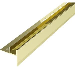 Mexen Line-B üvegrács 120 cm jobbos, arany, 185004120R