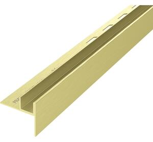 Mexen Line-B üvegcsík 120 cm jobb oldali, matt arany, 185504120R