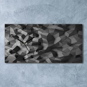 Vízszintes üvegóra Abstract 3d