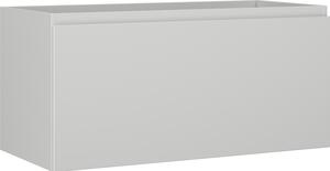 Mexen Orio, fürdőszobaszekrény 100 cm, 1 fiók, matt szürke, 91A10-10047-1-BF62