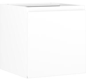 Mexen Orio, fürdőszobaszekrény 45 cm, 1 ajtó, matt fehér, 91A11-04547-1-BF01