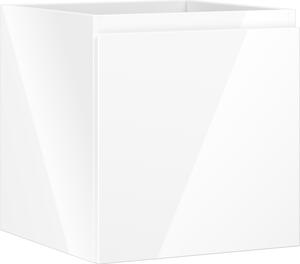 Mexen Orio, fürdőszobaszekrény 45 cm, 1 fiók, fényes fehér, 91A10-04547-1-BF00