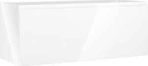 Mexen Orio, fürdőszobaszekrény 120 cm, 1 fiók, fényes fehér, 91A10-12047-1-BF00