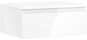 Mexen Orio, fürdőszobaszekrény 60 cm-es felsőrésszel, 1 fiókkal, fényes fehér, 91A10-06023-1-BFC00