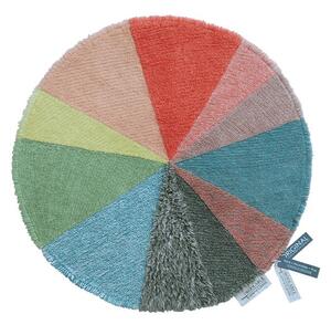 Mosható kézi szövésű gyapjú gyerek szőnyeg ø120 cm Pie Chart – Lorena Canals