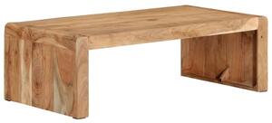 VidaXL tömör akácfa dohányzóasztal 110 x 55 x 35 cm