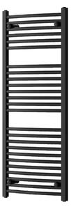 Egyenes törölközőszárító radiátor 1200x500 mm fekete