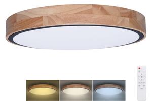 Solight Solight WO8005 - LED Dimmelhető lámpa IRON OAK LED/48W/230V 3000-6500K átm. 40 cm + távirányító SL1528