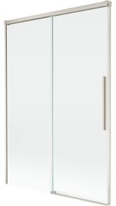 Mexen Rox, kétszárnyú tolóajtós kádparaván 120 x 150 cm, 8 mm-es átlátszó üveg, acélprofil, 8C9-120-001-97-00