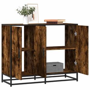 VidaXL sonoma tölgy színű szerelt fa tálalószekrény 94x35x76 cm