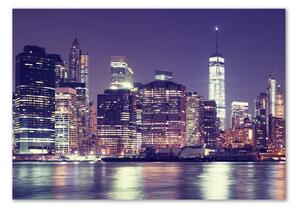Akrilüveg fotó New york éjjel