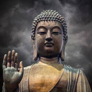 Meditáció - vászonkép