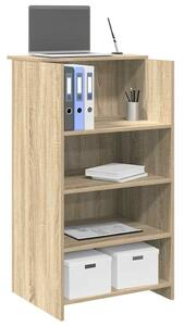 VidaXL recepciós pult sonoma tölgy 55x50x103,5 cm szerelt fa