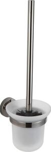 Mexen Remo, függesztett WC-kefe, fekete króm, 7050750-73