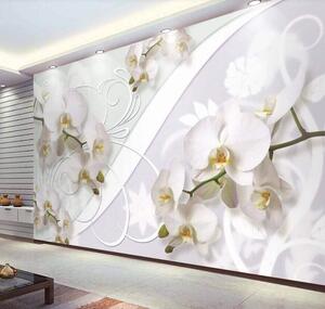 Fotótapéta Finom orchideák lágy háttéren, Modern fotótapéta, Modern fotótapéta, u04707 - Muralas.hu