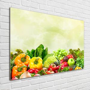 Akril üveg kép Zöldségek