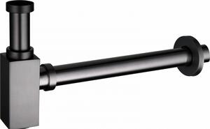 Mexen Kvadrat szifon medence-polszifon, grafit, 79960-66
