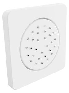 Mexen - feltételes zuhanyfej, négyzet, 130x130 mm, fehér, 79366-20