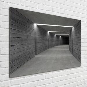 Akrilüveg fotó A beton alagút