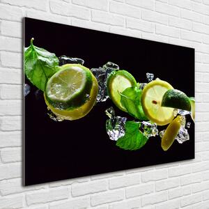 Akril üveg kép Lime és citrom