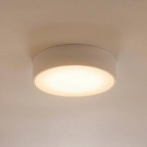 TEMAR LIGHTING Cleo mennyezeti világítás, Ø 30 cm, IP20, fehér, fém, E27, dimmelhető, Fehér / opál, Nappali / Étkező, Modern