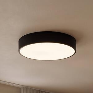 TEMAR LIGHTING Cleo mennyezeti világítás, Ø 40 cm, IP20, fekete, fém, E27, dimmelhető, Fekete, Nappali / Étkező, Modern