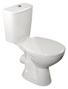 Aqualine Aqualine, JUAN WC kombi tál tartállyal, öblítőkészlettel, hátsó hulladékkal, LC2154