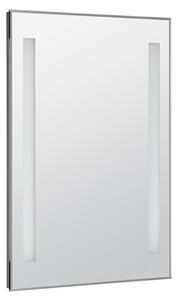 Aqualine Aqualine, LED háttérvilágítású tükör 50x70cm, gombos kapcsoló, ATH5