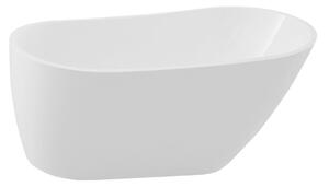Aqualine Aqualine, TISA szabadon álló kád 150x75 cm, fehér, E1575