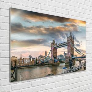 Üvegkép nyomtatás Tower bridge london