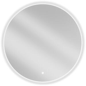 Mexen Erg, Kerek LED-es háttérvilágítású fürdőszobai tükör 80cm, 6000K, Páramentes fűtőbetét, 9823-080-080-611-00