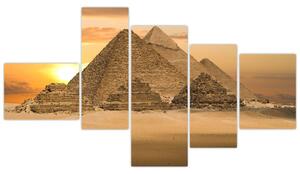 Festészet - piramisok (150x85cm)